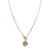 61415 Ketting Biba Pastel Flower